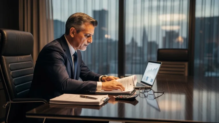 Gestion directe ou déléguer la première acquisition : décision stratégique d’un entrepreneur en bureau