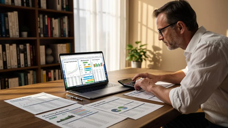 Comparaison détaillée de trois simulateurs de capacité d'emprunt sur un même dossier financier