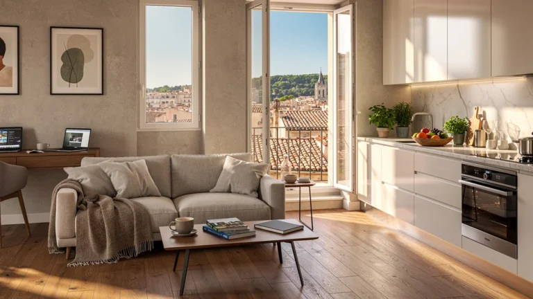 Appartement lumineux en colocation à Montpellier avec ambiance conviviale et décor moderne